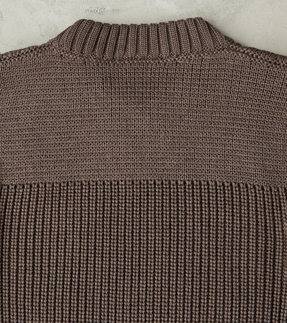 Robust Crewneck - Terra Magma Brown