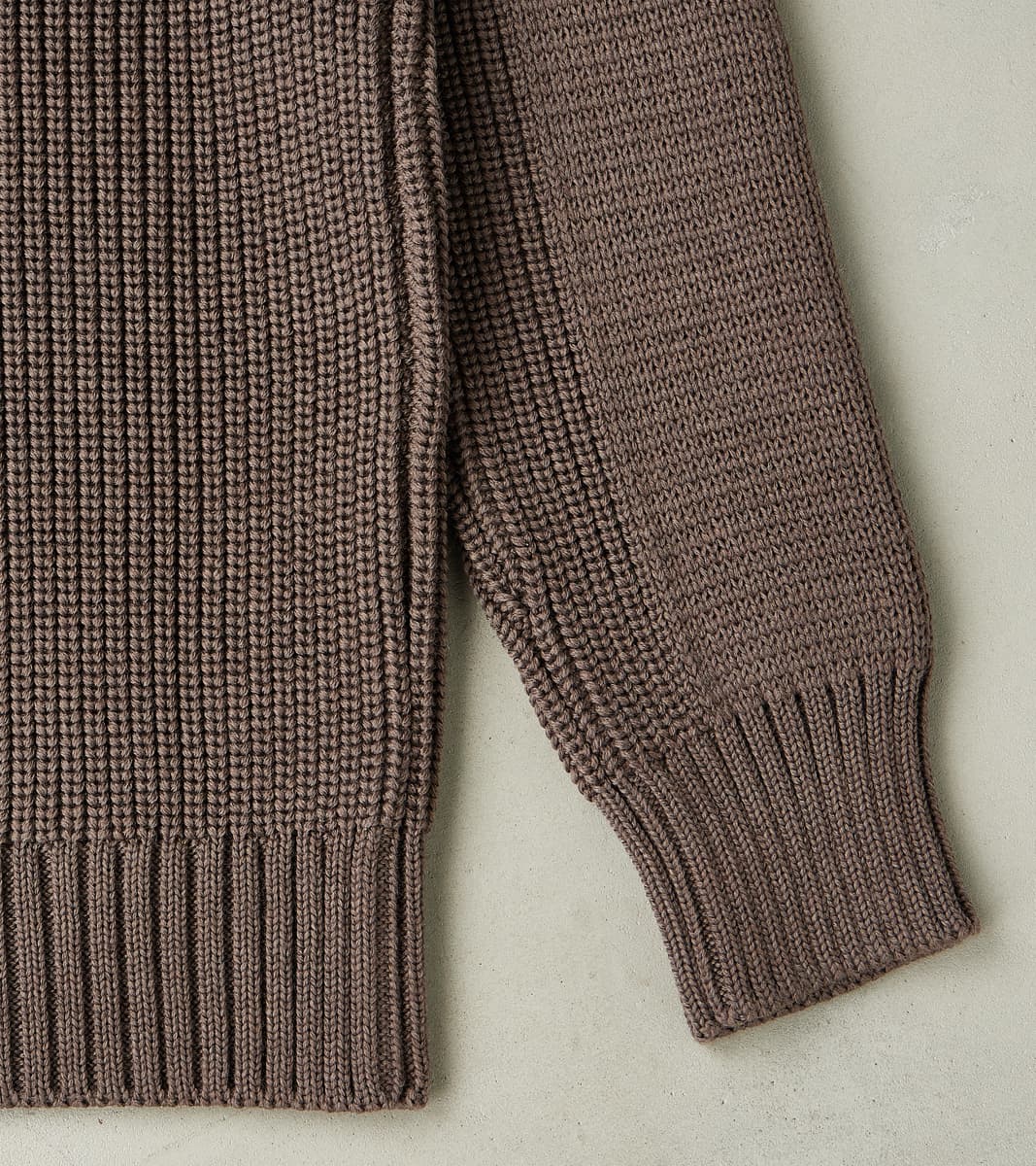 Robust Crewneck - Terra Magma Brown