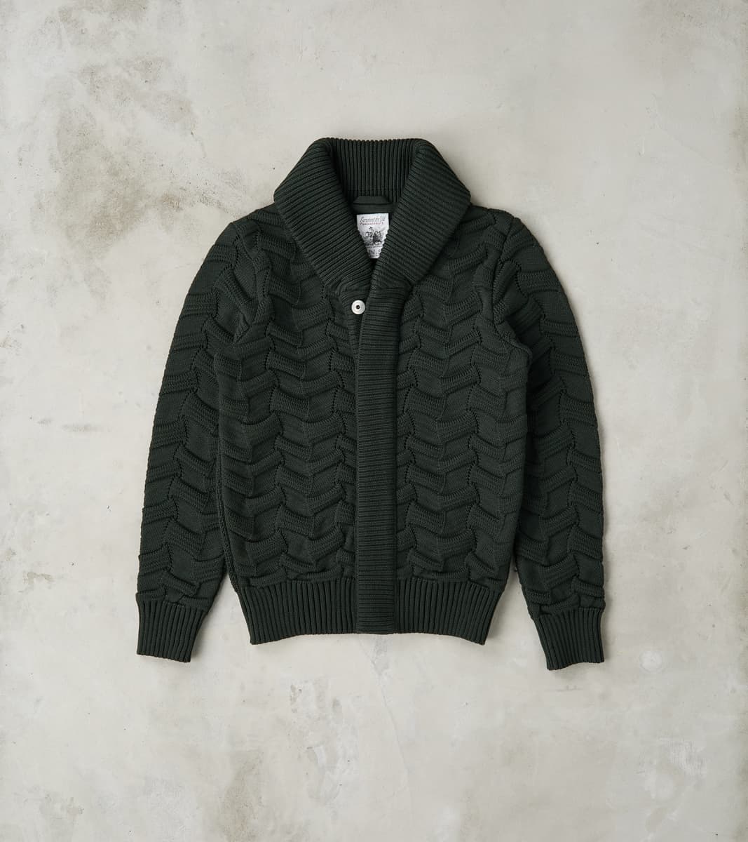 S.N.S. Herning Epigon Cardigan - Dark Forest Green