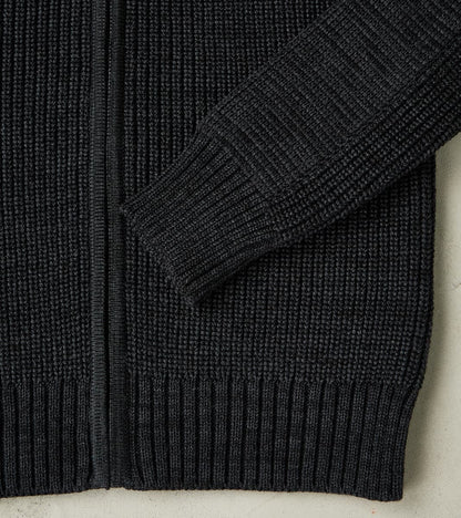 Robust Full Zip - Magnetite Black