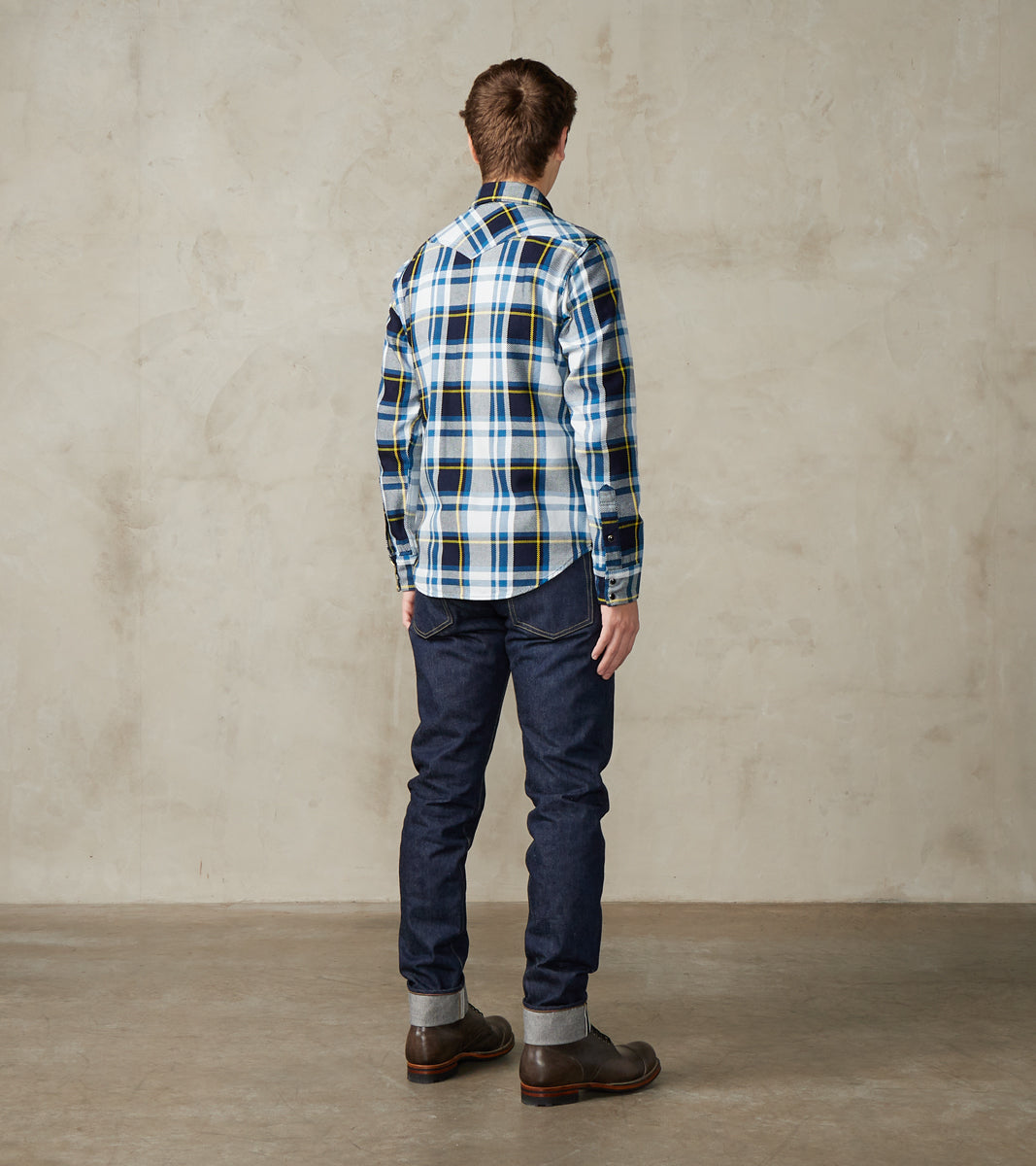 SD-808 - Relaxed Tapered Natural Indigo