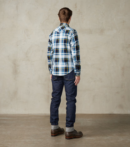 SD-808 - Relaxed Tapered Natural Indigo