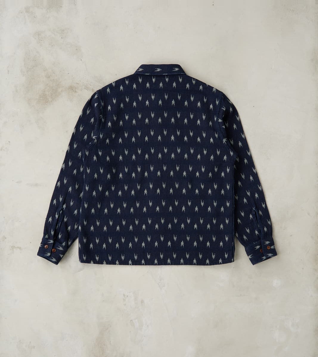 Arrow Yagasuri Indigo Sashiko Shirt