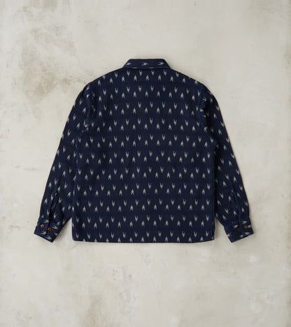 Arrow Yagasuri Indigo Sashiko Shirt