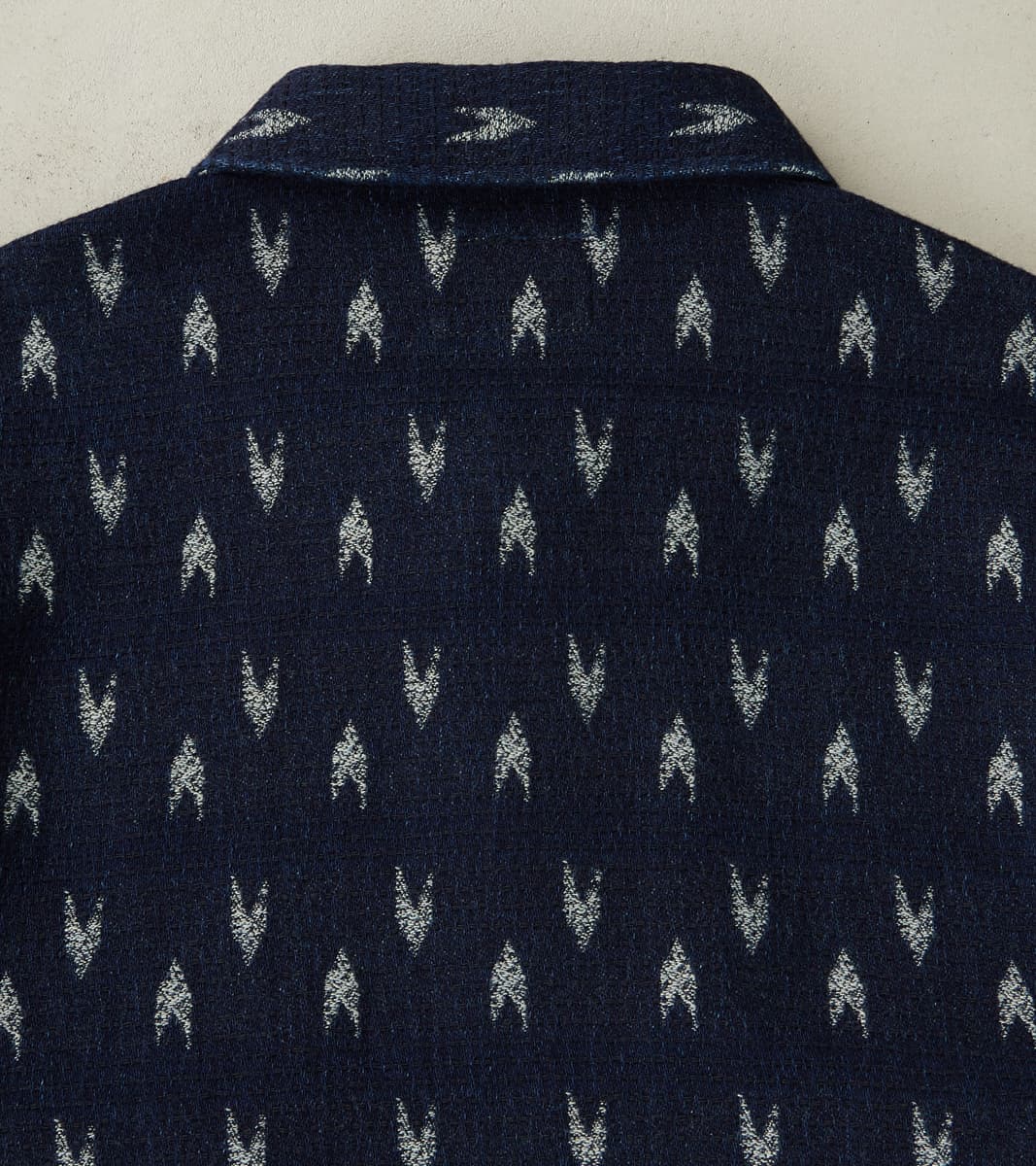 Arrow Yagasuri Indigo Sashiko Shirt