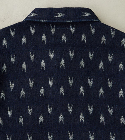 Arrow Yagasuri Indigo Sashiko Shirt