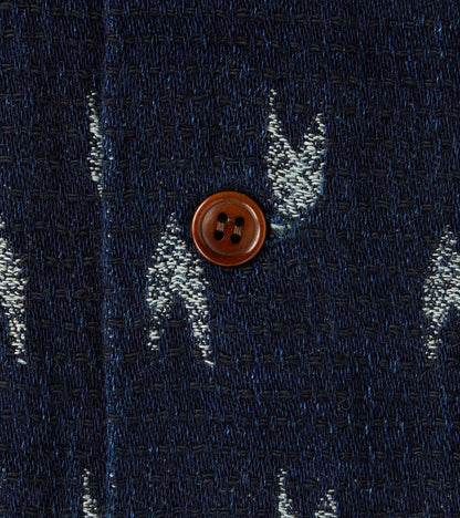 Arrow Yagasuri Indigo Sashiko Shirt