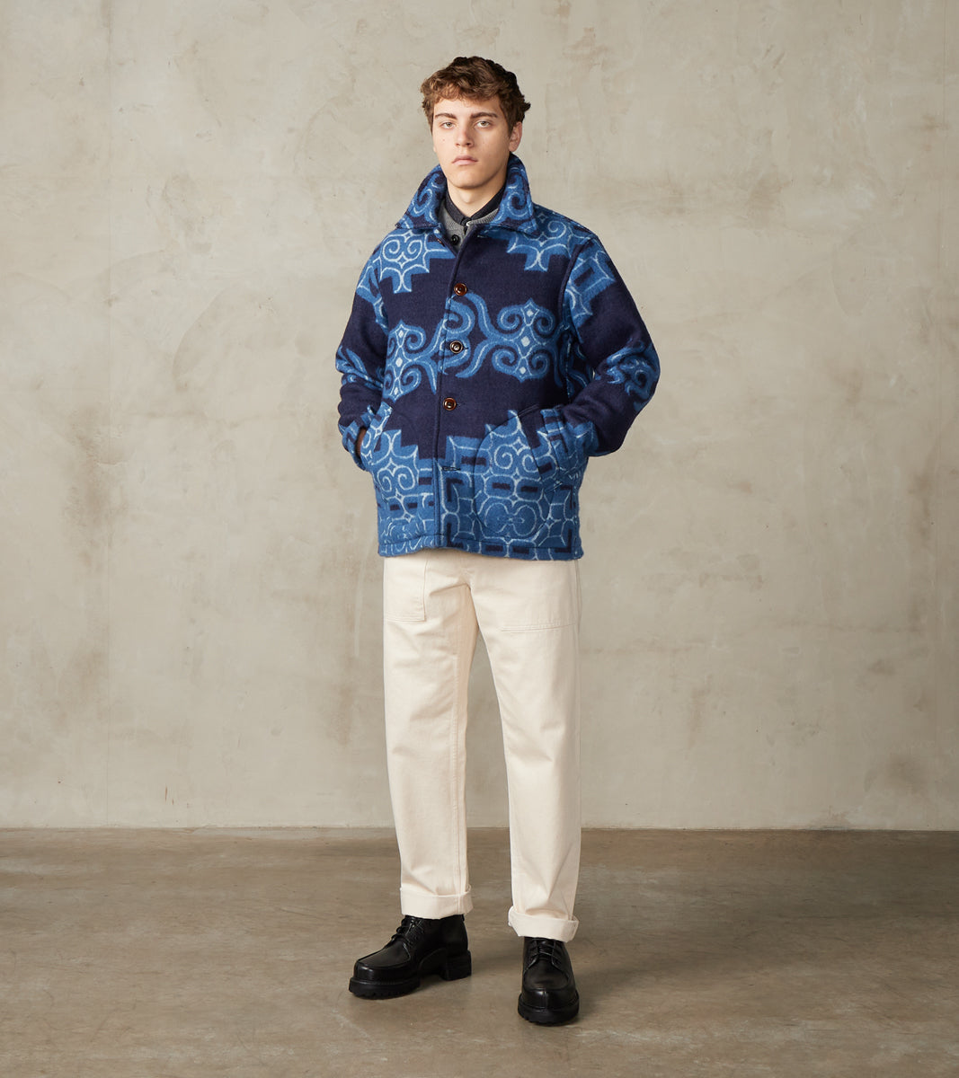 Studio D'Artisan 45th Anniversary Ainu Blanket Jacket