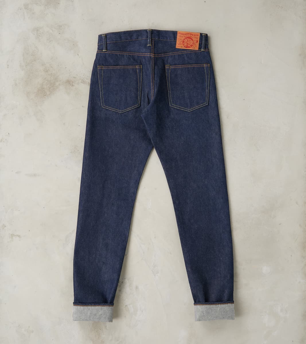 SD-808 - Relaxed Tapered Natural Indigo
