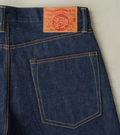 SD-808 - Relaxed Tapered Natural Indigo