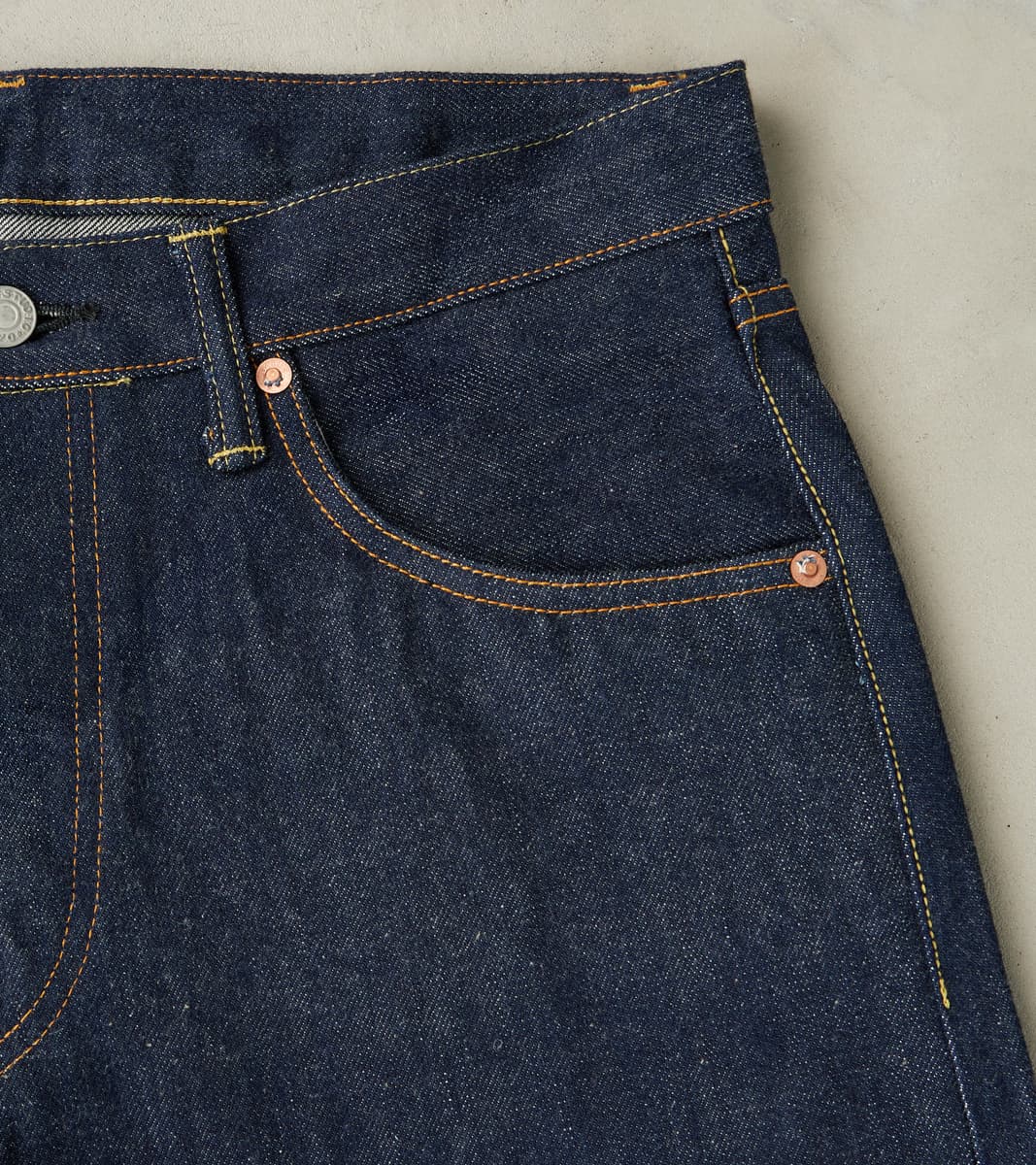 SD-808 - Relaxed Tapered Natural Indigo