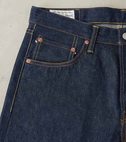 SD-808 - Relaxed Tapered Natural Indigo