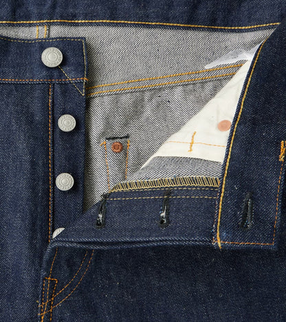 SD-808 - Relaxed Tapered Natural Indigo