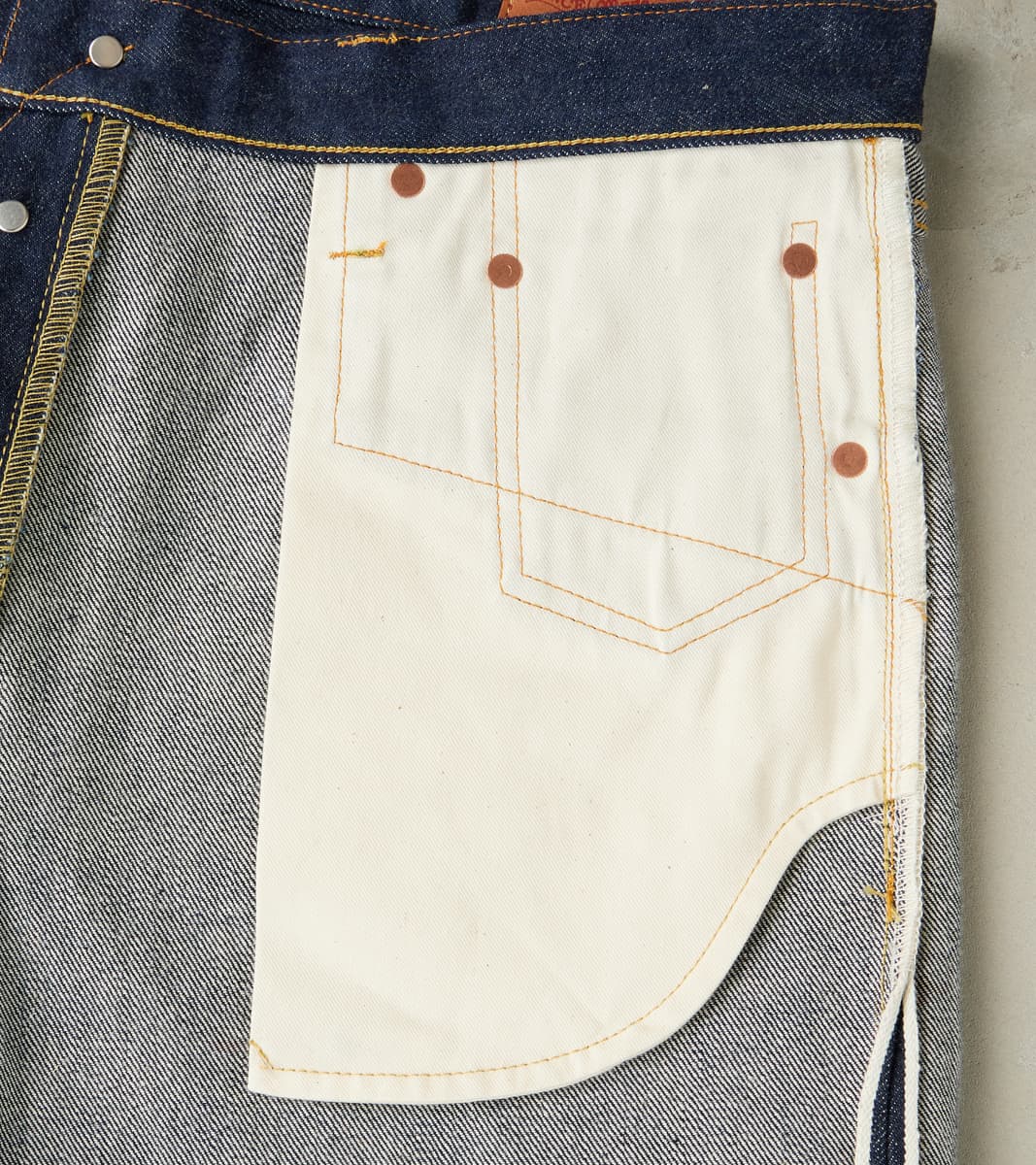 SD-808 - Relaxed Tapered Natural Indigo