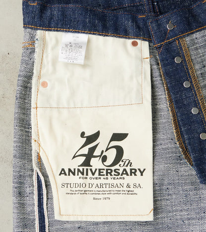 SP-108 Regular Straight 45th Anniversary Extreme Slub Kasezome Indigo