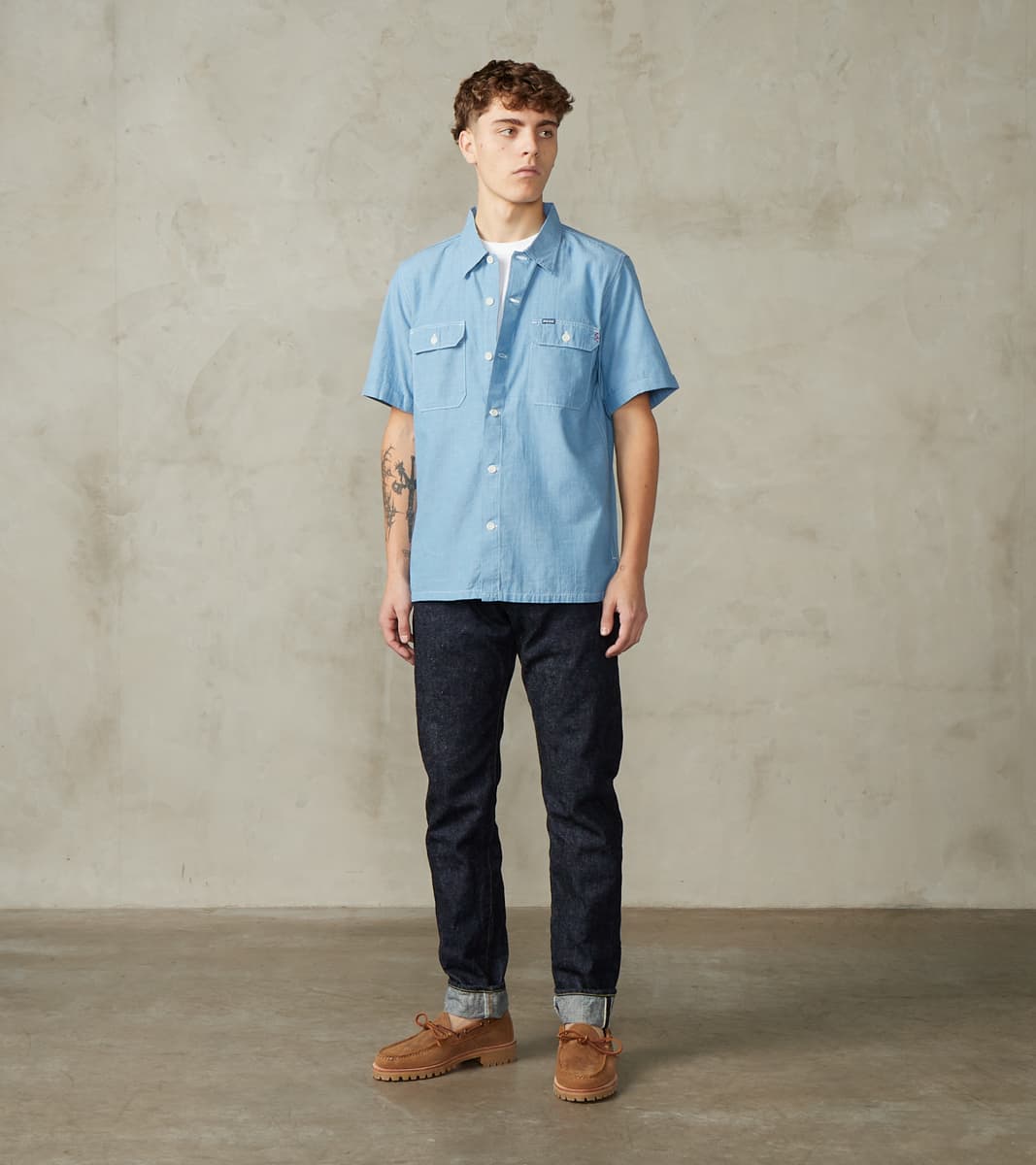 S0520XX 15oz Otokogi Indigo - Relaxed Tapered