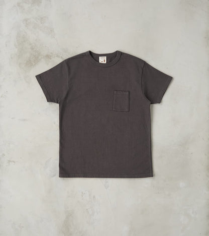 Samurai - SJST-SC03 Japanese Cotton Short Sleeve Pocket T-Shirt - Kuro…