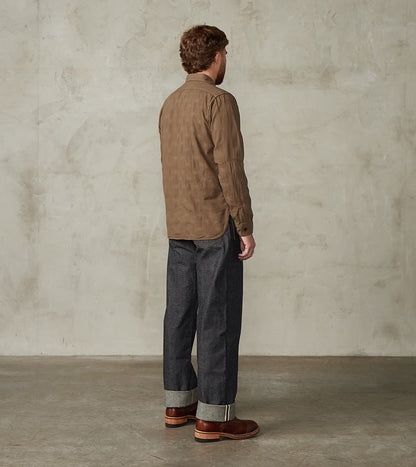 SSS26-ATW Olive Tropical Weather Dobby Shirt