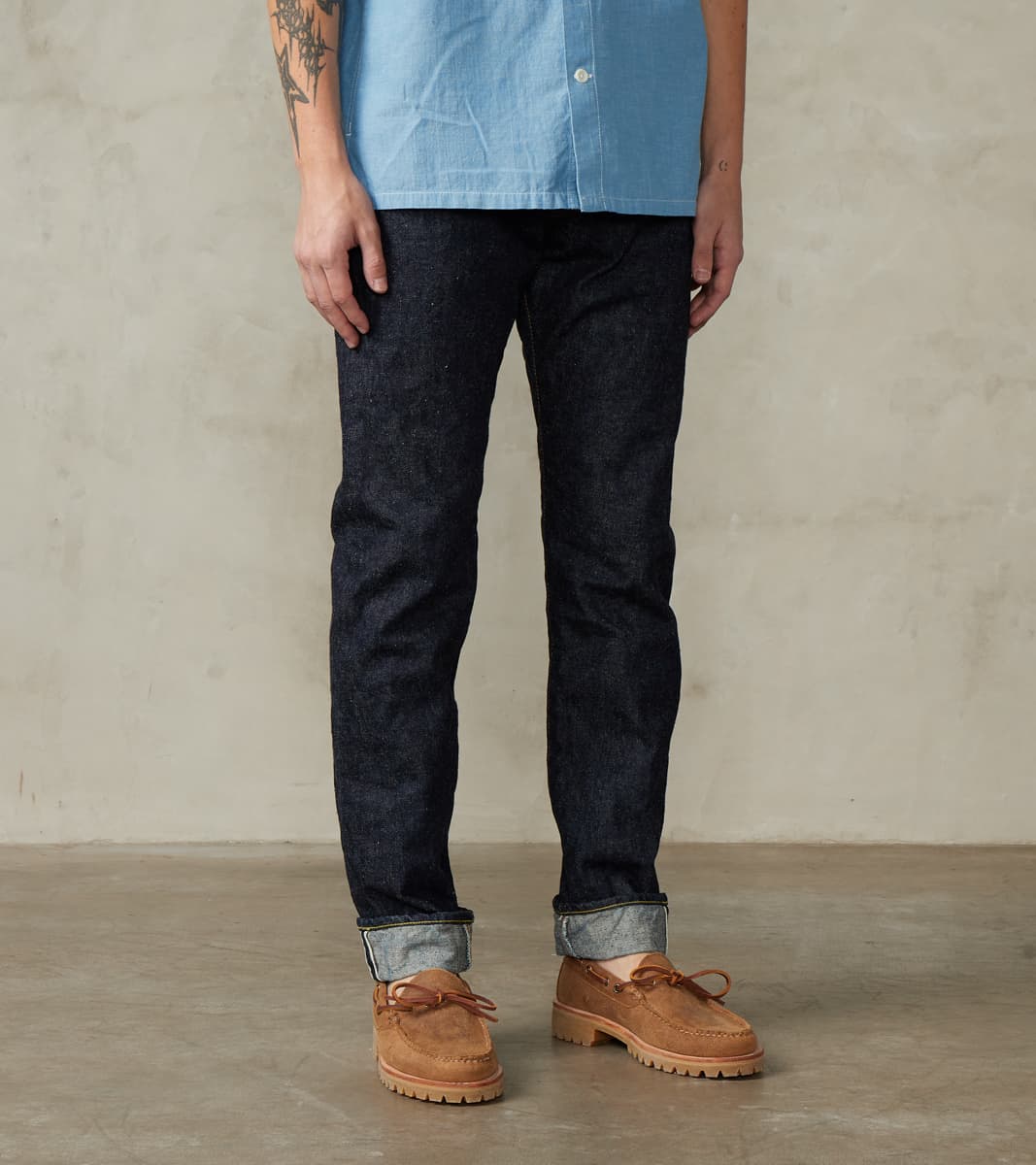 Samurai - S0520XX 15oz Otokogi Indigo - Relaxed Tapered