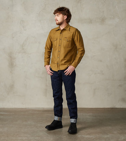 S211AX 18oz Ai Plus Benkei Natural Indigo - Relaxed Tapered