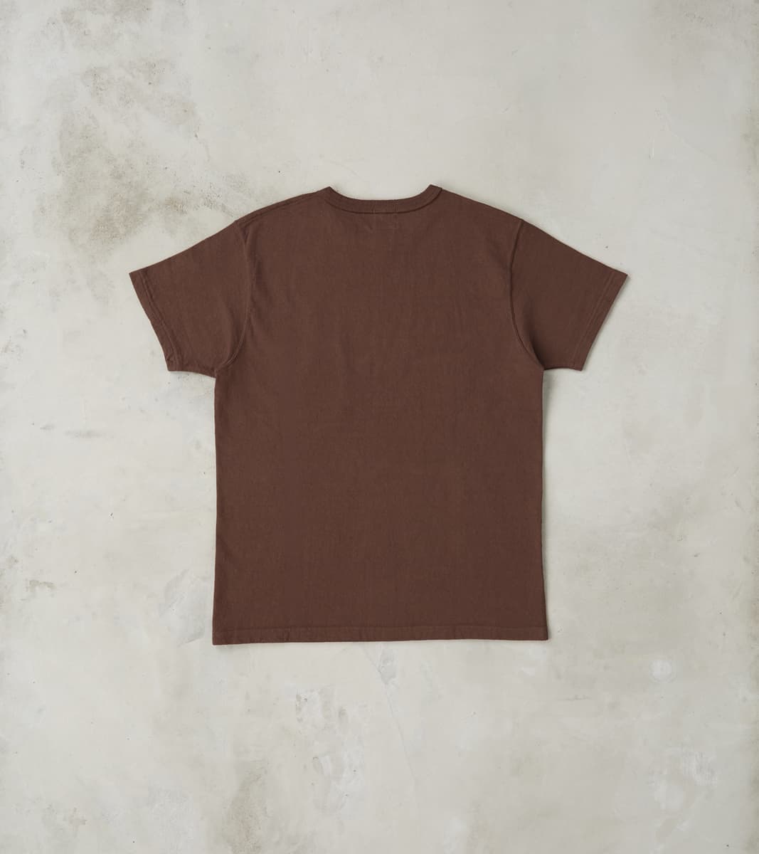 SJST-SC03 Japanese Cotton Short Sleeve Pocket T-Shirt - Kuri Dark