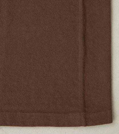 SJST-SC03 Japanese Cotton Short Sleeve Pocket T-Shirt - Kuri Dark