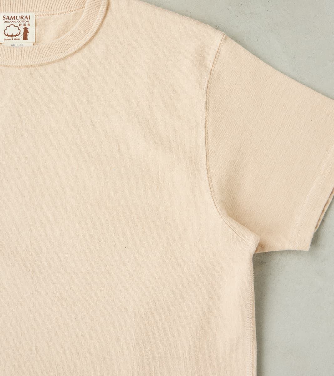 SJST-SC01 Japanese Cotton Short Sleeve T-Shirt - Kuri Light