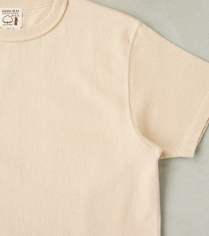 SJST-SC01 Japanese Cotton Short Sleeve T-Shirt - Kuri Light