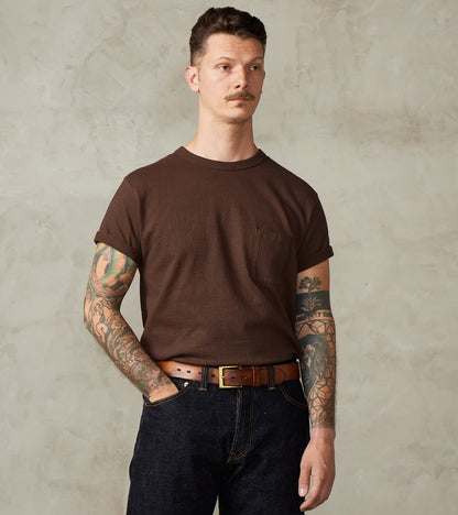 Samurai - SJST-SC03 Japanese Cotton Short Sleeve Pocket T-Shirt - Kuri…
