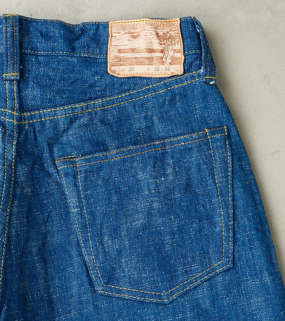 S211XX17OZ-SLB 17oz Murakumo Slub Sky Indigo - Relaxed Tapered