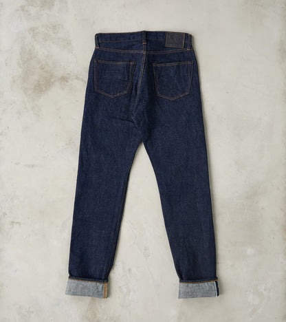 S211AX 18oz Ai Plus Benkei Natural Indigo - Relaxed Tapered
