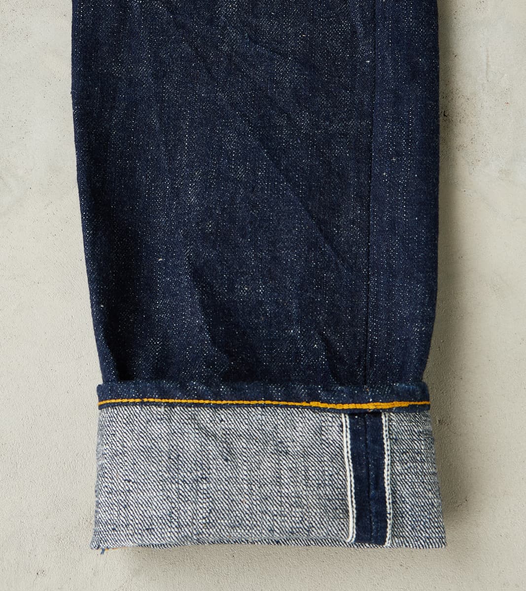 S211AX 18oz Ai Plus Benkei Natural Indigo - Relaxed Tapered