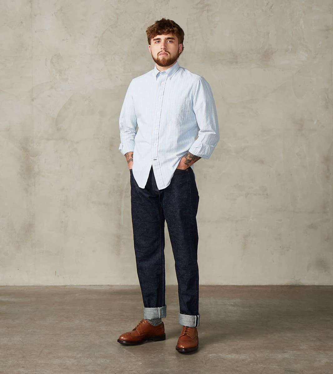 S510HXII 15oz Samurai Cotton GL3 Indigo - Regular Straight