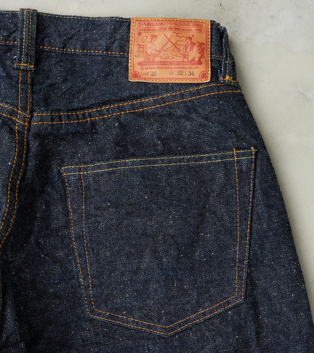 S0520XX 15oz Otokogi Indigo - Relaxed Tapered
