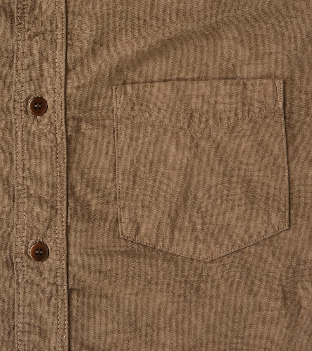 SSS26-ATW Olive Tropical Weather Dobby Shirt