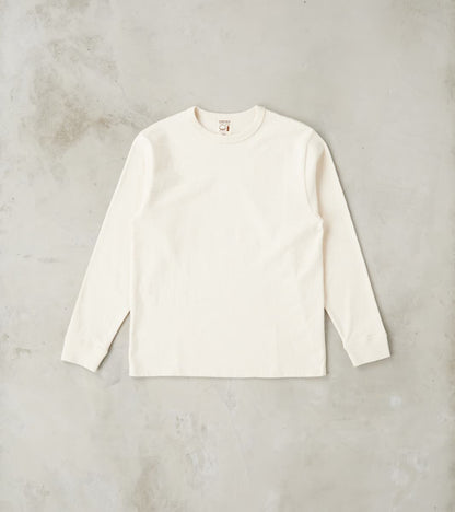 SJSLT-SC01 Japanese Cotton Long Sleeve T-Shirt - Natural