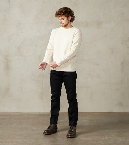 SJSLT-SC01 Japanese Cotton Long Sleeve T-Shirt - Natural
