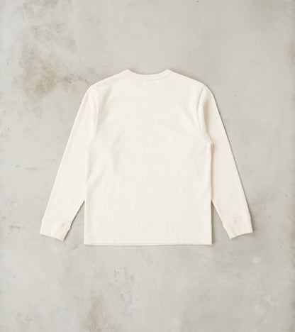 SJSLT-SC01 Japanese Cotton Long Sleeve T-Shirt - Natural