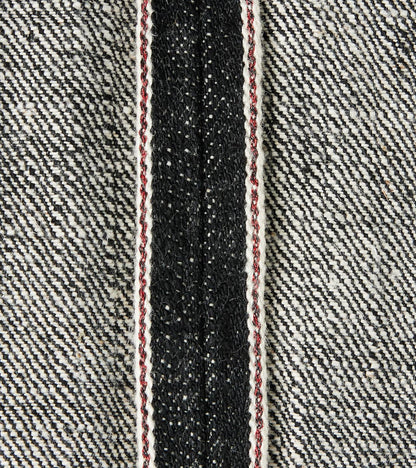 S211BK 17oz Koku Benkei Black - Relaxed Tapered