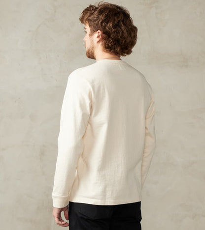 SJSLT-SC01 Japanese Cotton Long Sleeve T-Shirt - Natural