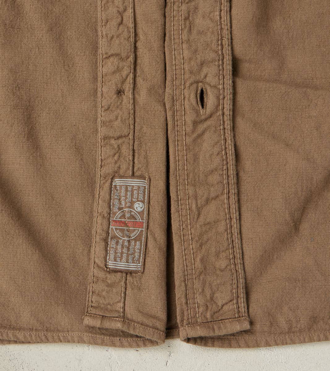 SSS26-ATW Olive Tropical Weather Dobby Shirt