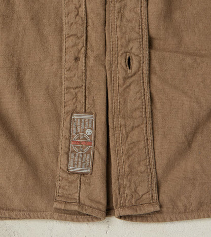 SSS26-ATW Olive Tropical Weather Dobby Shirt