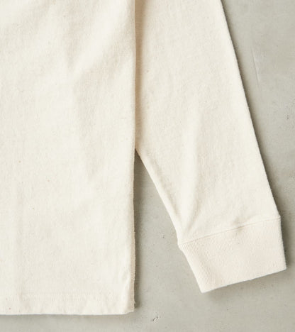 SJSLT-SC01 Japanese Cotton Long Sleeve T-Shirt - Natural