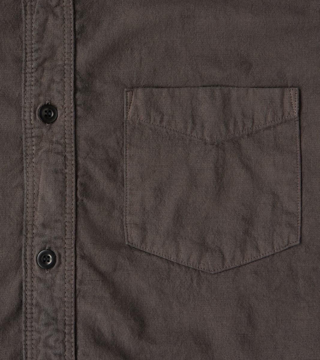 SSS26-ATW Charcoal Tropical Weather Dobby Shirt