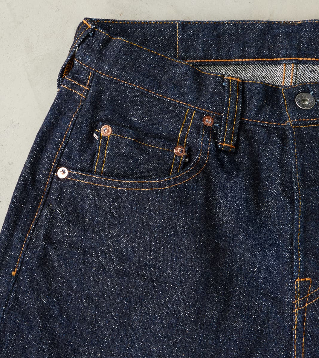 S211VX 17oz Bushido Benkei Indigo - Relaxed Tapered