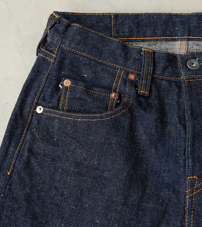 S211VX 17oz Bushido Benkei Indigo - Relaxed Tapered