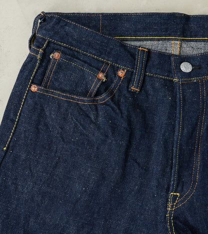 S500AX 18oz Ai Plus Benkei Natural Indigo - Regular Straight