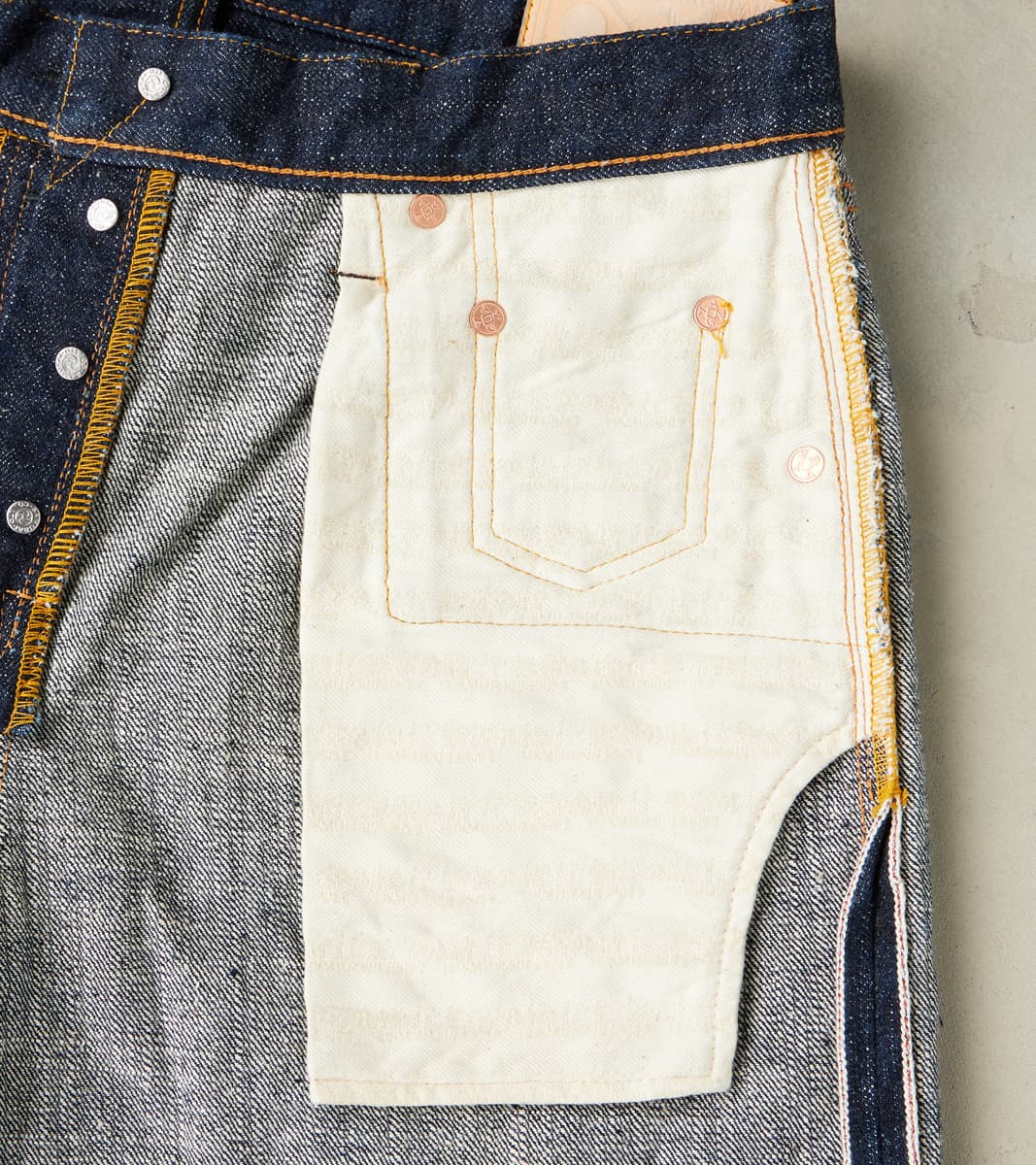 S211VX 17oz Bushido Benkei Indigo - Relaxed Tapered