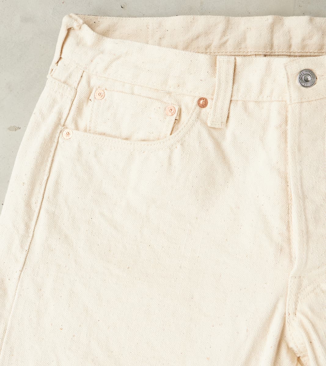 S510SC-KI 18oz Japanese Cotton Kinari - Regular Straight