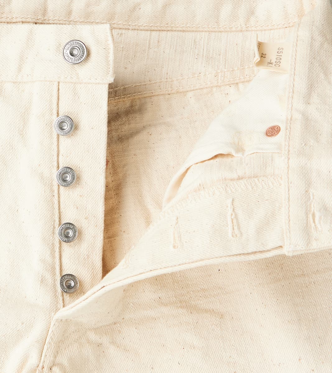 S510SC-KI 18oz Japanese Cotton Kinari - Regular Straight